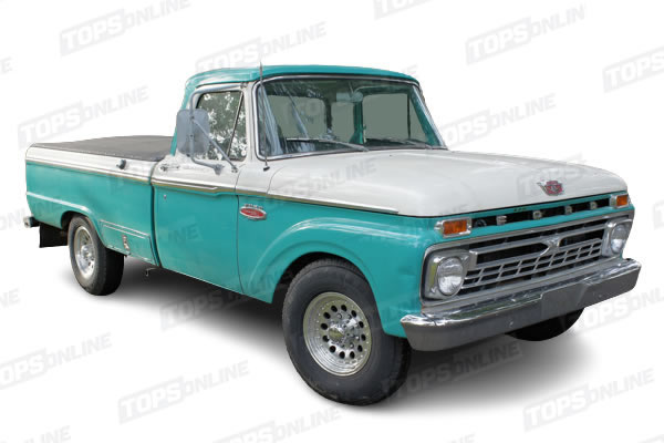 Ford F150, F250 & F350 (2WD & 4WD) Standard Cab Pickup Truck with Small Back Glass - 1961 thru 1963