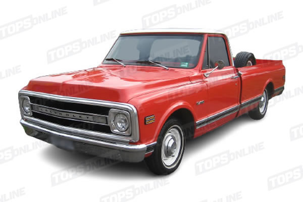 Chevrolet C10 & C20 Standard Cab Pickup Truck - 1967 thru 1972