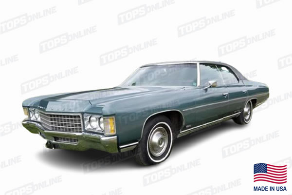 1971 thru 1976 - Chevrolet Impala 2 Door Hardtop (including Sport Fastback & Custom Coupe)
