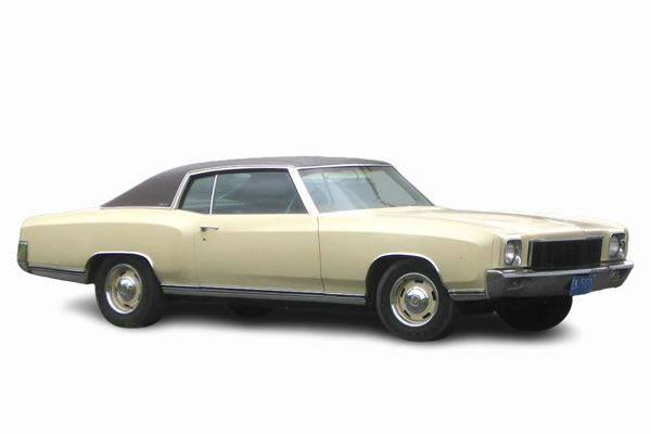 1970 thru 1972 - Chevrolet Monte Carlo 2 Door Hardtop