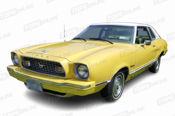 1974 thru 1978 - Ford Mustang II (including Ghia) 2 Door Coupe