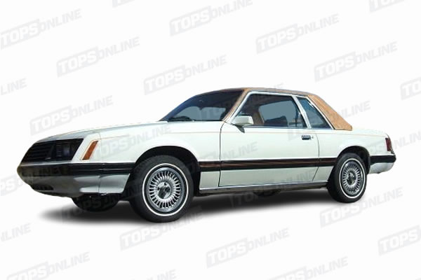 1979 thru 1981 - Ford Mustang (including Ghia) 2 Door Coupe