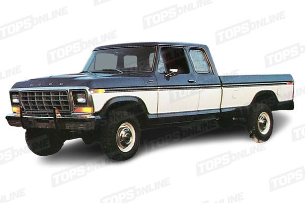 Ford F100, F150 and F250 Super Cab Pickup Truck - 1973 thru 1979