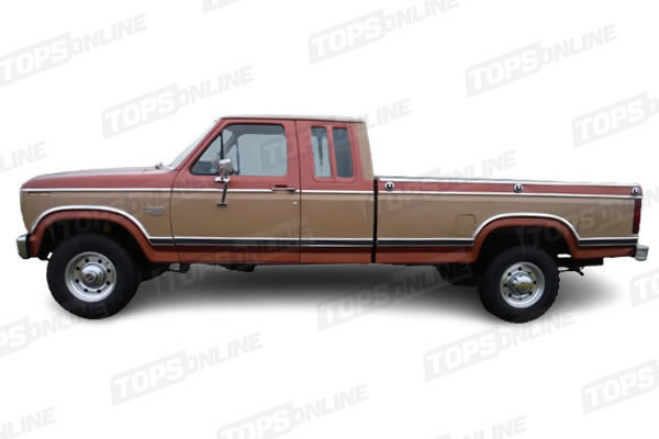 Ford F150 and F250 Super Cab Pickup Truck - 1980 thru 1986