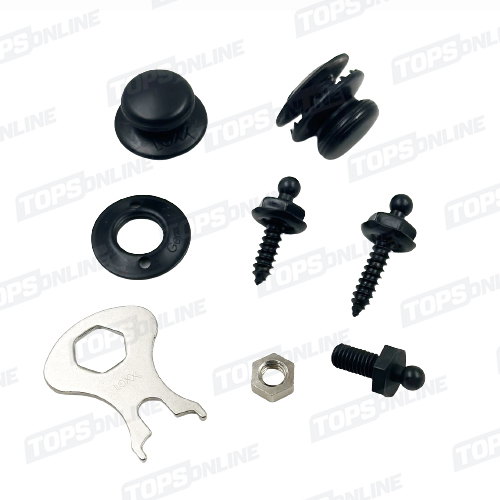 German Black Tenax® Fasteners