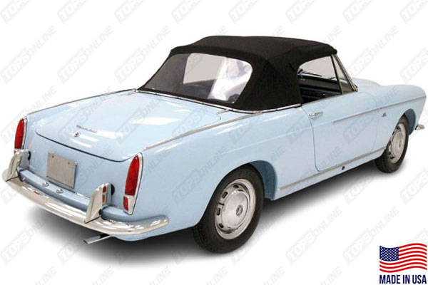 1959 through 1963 Fiat 1200 Cabriolet