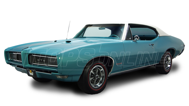 1968 thru 1972 Pontiac GTO, Lemans & Tempest--All Hardtop Styles