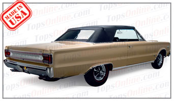 1967 thru 1970 Plymouth Belvedere, GTX, Roadrunner & Satellite (B Body) Convertible
