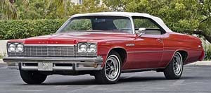 1971 thru 1976 Buick Centurion & Lesabre Convertible