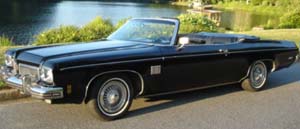1971 thru 1976 Oldsmobile 88, Delta 88 Convertible