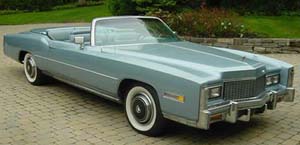 1971 thru 1976 Cadillac Eldorado Convertible