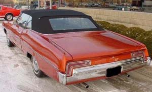 1965 thru 1970 Pontiac Bonneville, Catalina, Grand Prix & Parisienne Convertible